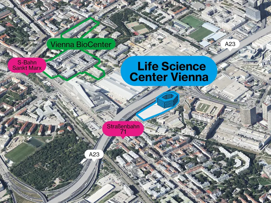 Life Science Center — Schnitt (Kronaus Mitterer)